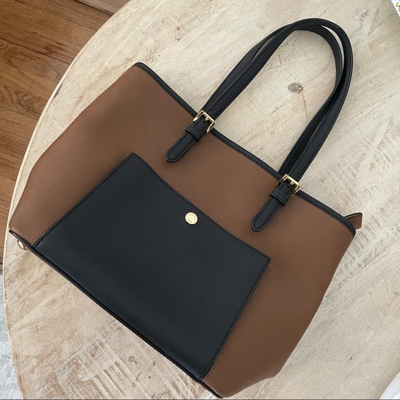 Michael Kors Jet Set Medium Tote in Camel - Picture 3 of 11